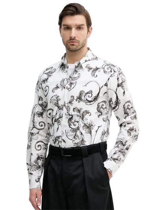 Camicia vestibilità slim Outline Barocco VERSACE JEANS COUTURE | Camicie | 78GAL2S0 NS630003